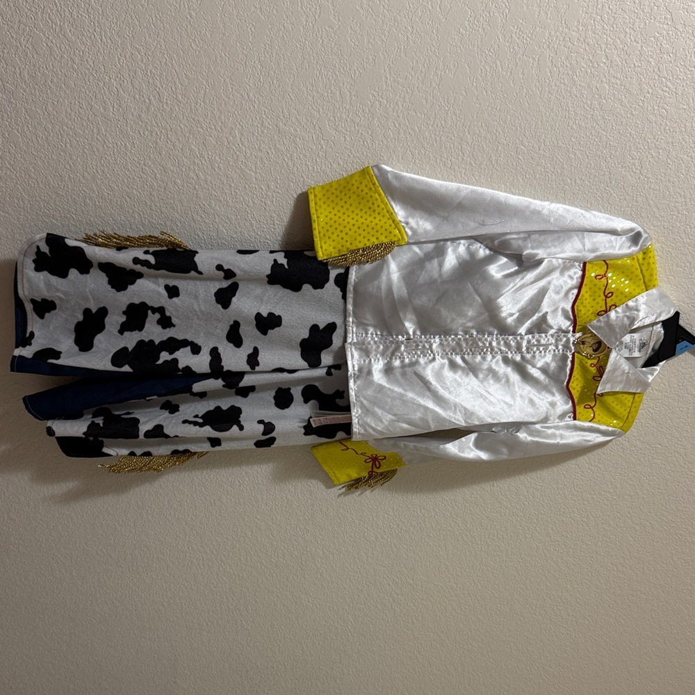 Disney White and Yellow Western Costume
